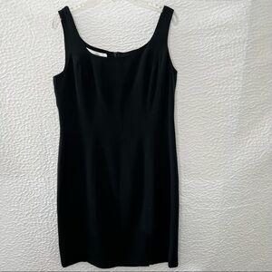 HUGO BUSCATI Collection Black Dress 100%Silk